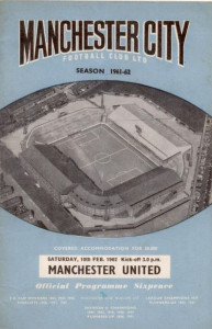 Manchester City v Manchester United 1961/62