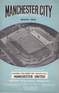 Manchester City v Manchester United Match abandoned 1960/61