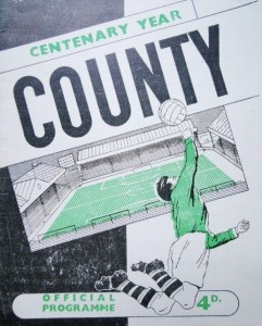 Notts County v Manchester City FA Cup 3rd Round 1961/62
