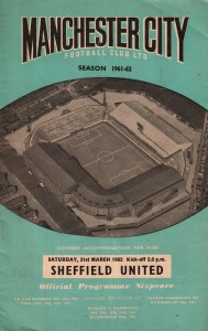 Manchester City v Sheffield United 1961/62