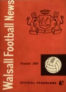 Walsall v Manchester City FA Cup 3rd Round 1962/63