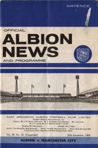 West Bromwich Albion v Manchester City 1961/62