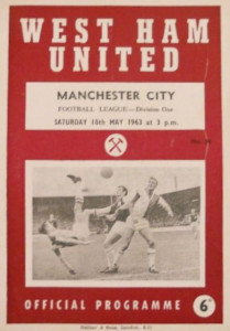 West Ham United v Manchester City 1962/63