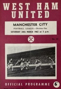 West Ham United v Manchester City 1961/62