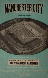 Manchester City v Wolverhampton Wanderers 1960/61