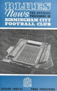 Birmingham City v Manchester City 1960/61