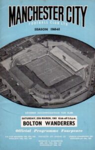 Manchester City v Bolton Wanderers 1960/61