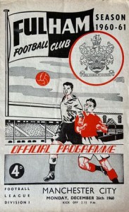 Fulham v Manchester City 1960/61