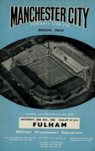 Manchester City v Fulham 1960/61