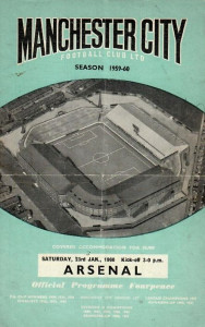 Manchester City v Arsenal 1959/60
