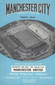 Manchester City v Manchester United 1959/60