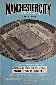 Manchester City v Manchester United friendly 1959/60