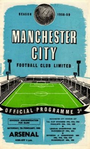 Manchester City v Arsenal 1958/59