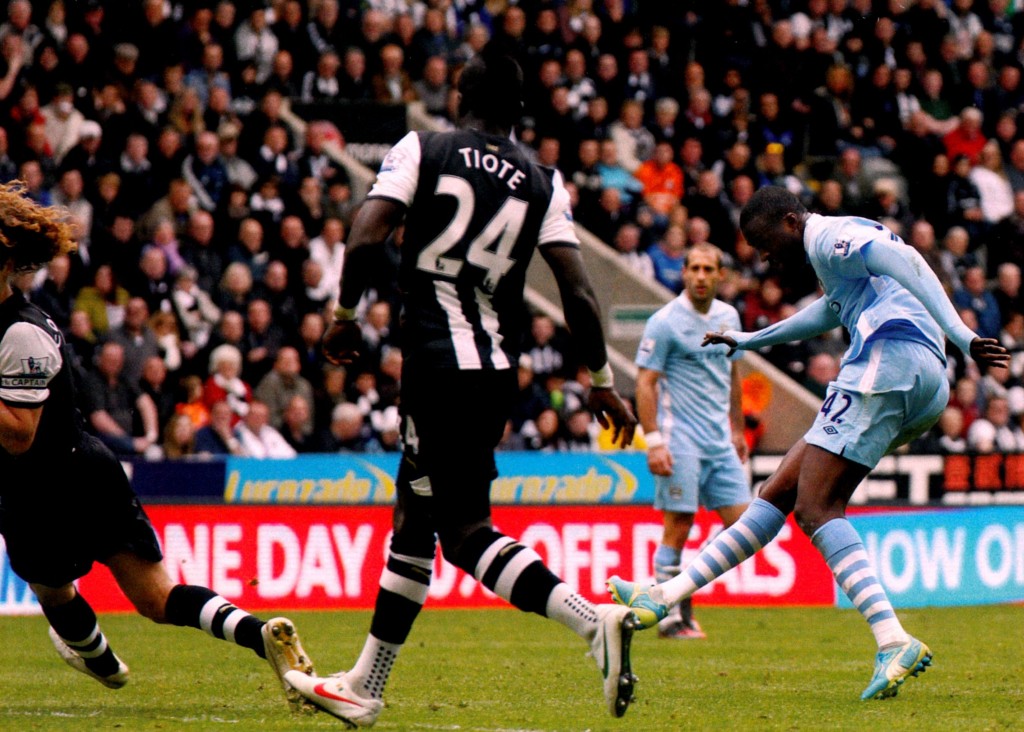 Newcastle United v Manchester City 2011/12