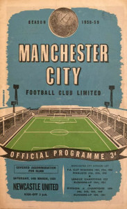 Manchester City v Newcastle United 1958/59