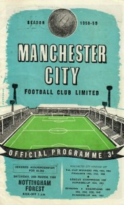 Manchester City v Nottingham Forest 1958/59