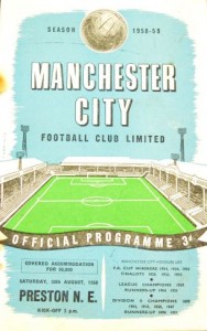 Manchester City v Preston 1958/59