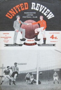 Manchester United v Manchester City 1956/57