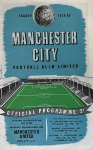 Manchester City v Manchester United 1957/58