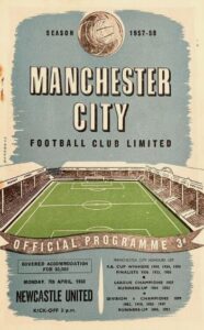 Manchester City v Newcastle United 1957/58
