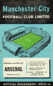 Manchester City v Arsenal 1956/57