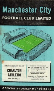 Manchester City v Charlton Athletic 1956/57