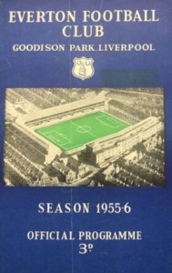 Everton v Manchester City 1955/56