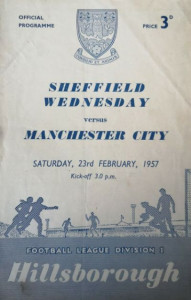 Sheffield Wednesday v Manchester City 1956/57