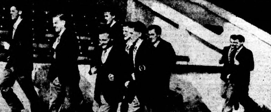 Manchester City v Aberdeen Friendly 1954/55
