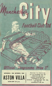 Manchester City v Aston Villa 1954/55