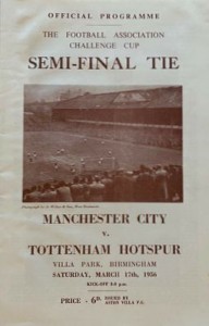 Manchester City v Tottenham FA Cup Semi-Final 1955/56