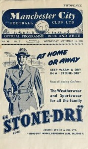 Manchester City v Huddersfield Town 1953/54