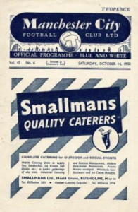 Manchester City v Brentford 1950/51