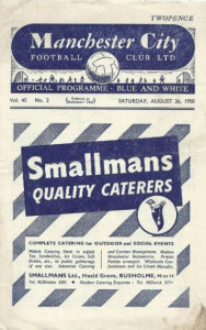 Manchester City v Bury 1950/51