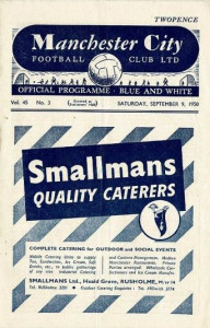 Manchester City v Chesterfield 1950/51