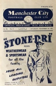 Manchester City v Newcastle 1951/52