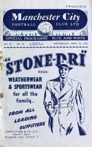 Manchester City v Preston 1952/53