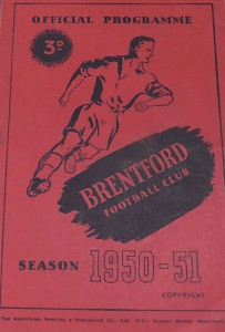 Brentford v Manchester City 1950/51