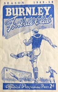 Burnley v Manchester City 1949/50