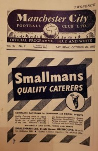 Hull v Manchester City 1950/51