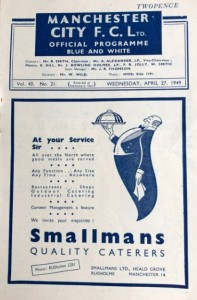 Manchester City v Arsenal 1948/49