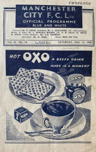 Manchester City v Barnsley FA Cup 3rd Round 1947/48