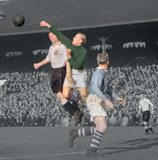 Fulham v Manchester City 1949/50