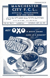 Manchester City v Manchester United 1947/48