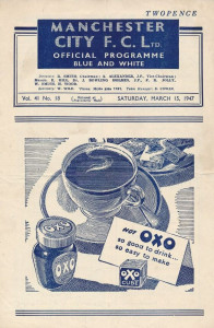 Manchester City v Birmingham City 1946/47