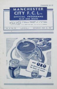 Manchester City v Burnley 1946/47