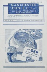 Manchester City v Coventry City 1946/47