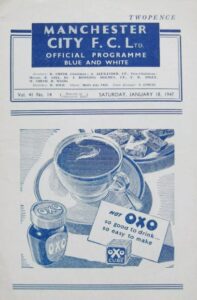 Manchester City v Millwall 1946/47