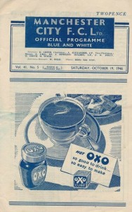 Manchester City v Swansea 1946/47