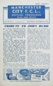 Manchester City v Liverpool 1945/46